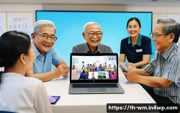 실버테크로 인한 노인의 삶의 질 변화 관련 이미지 1